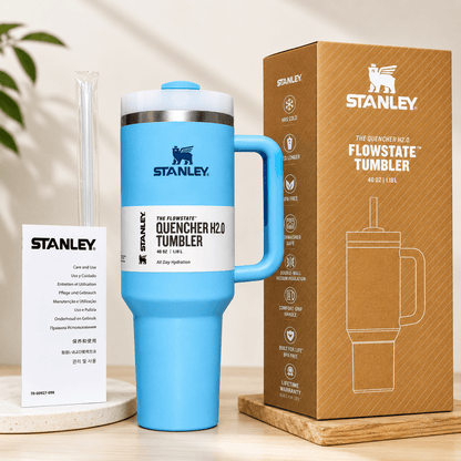 Stanley Quencher H2.0 FlowState Tumbler 40oz 1200ML - Blue - GiftRegards