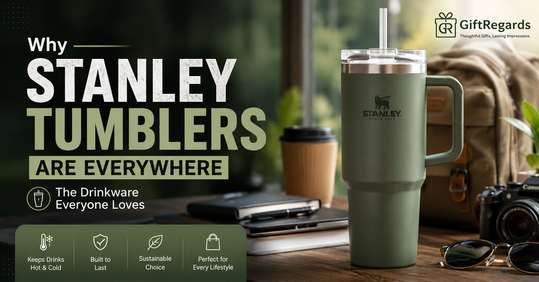 Why Stanley Tumblers Have Become the Most Popular Drinkware Choice